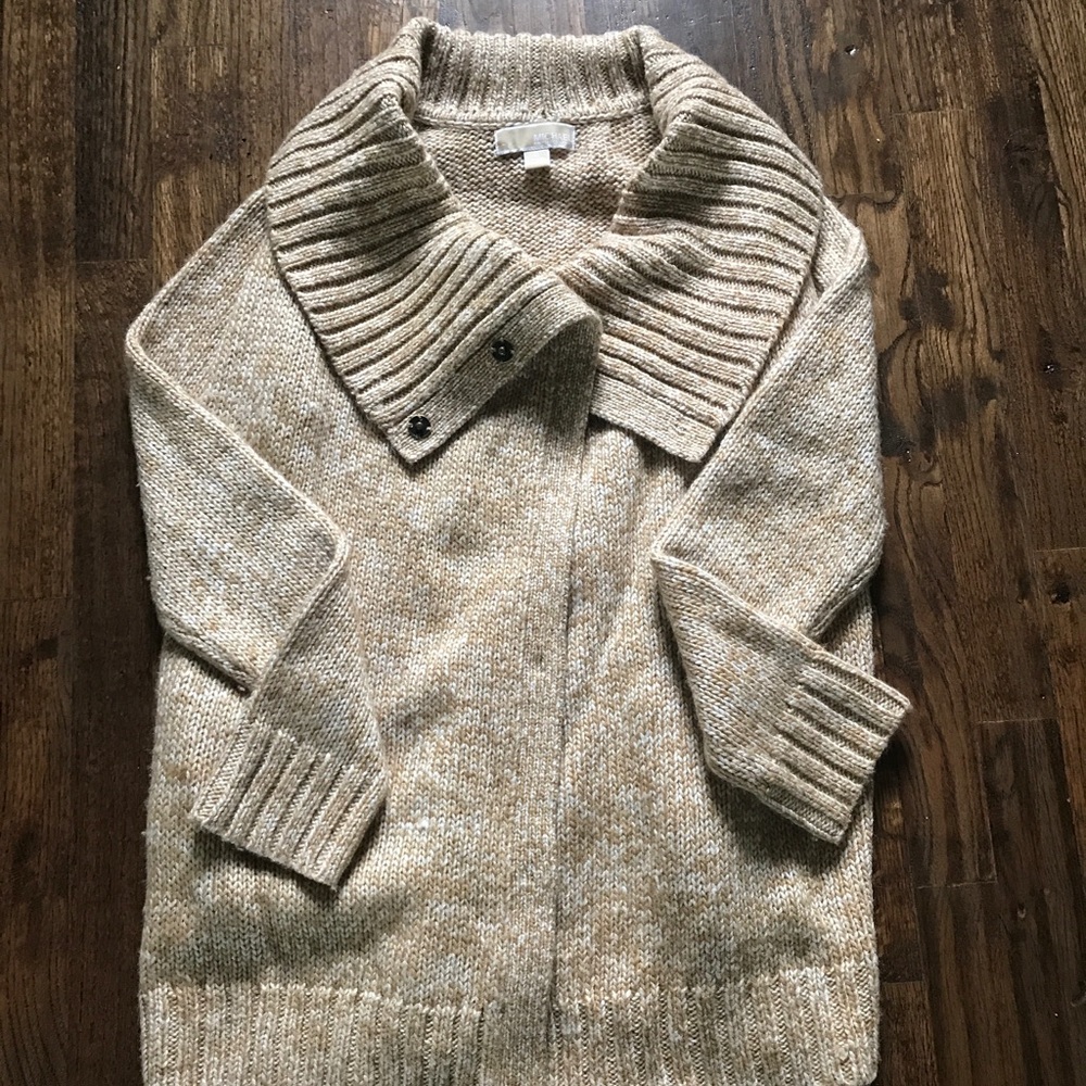Michael Kors Medium Sweater Jacket w/ pockets