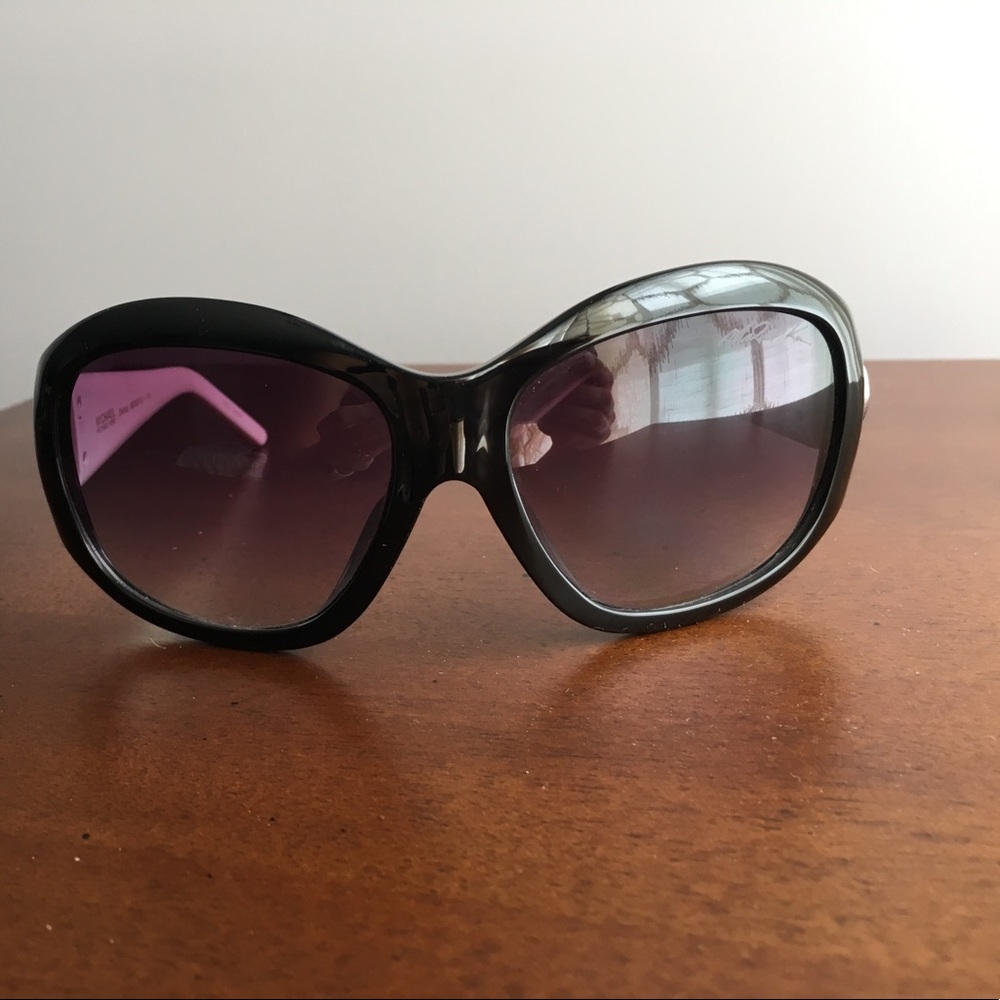 Michael Kors black and white oversized sunglasses