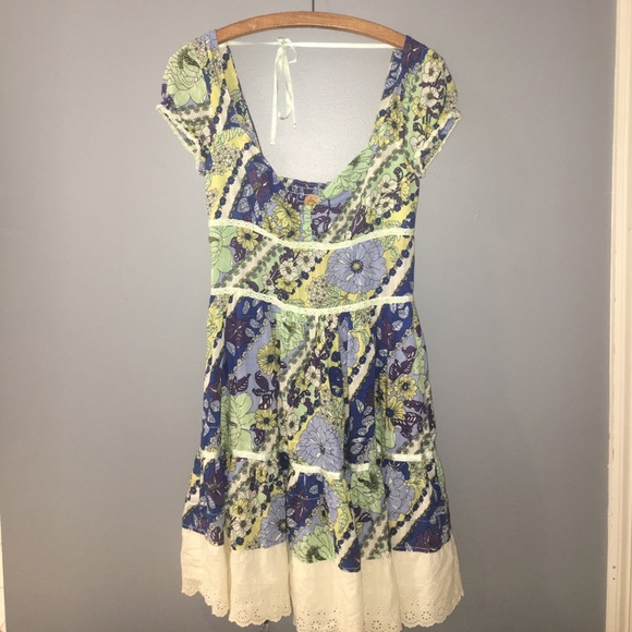 Free People Peasant Dress - Picture 1 of 3