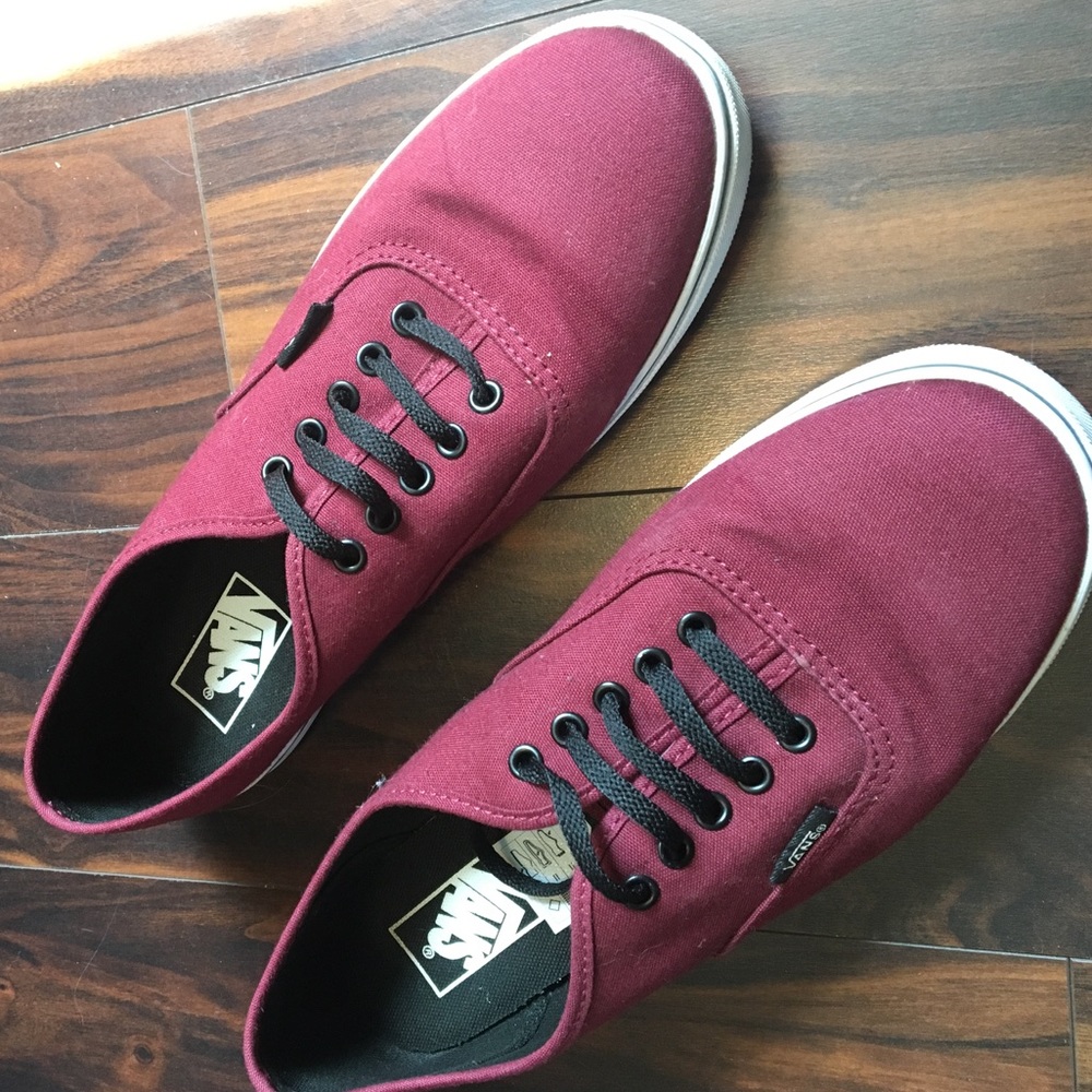 Authentic Maroon vans