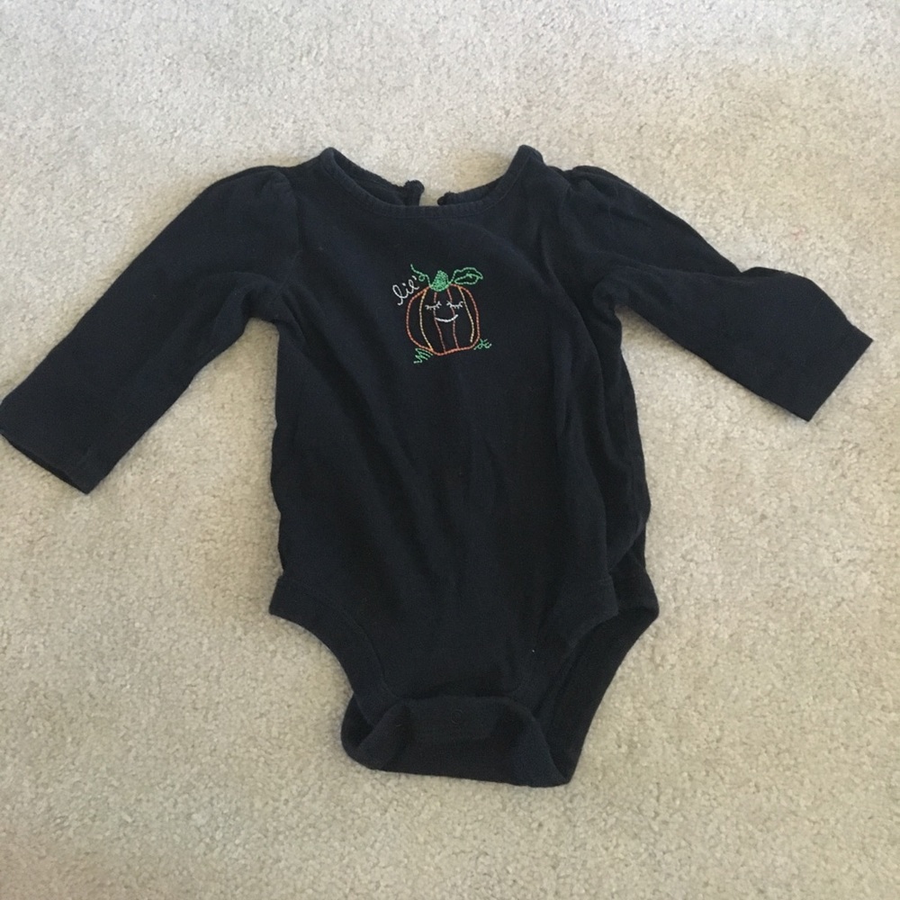 Pumpkin onesie