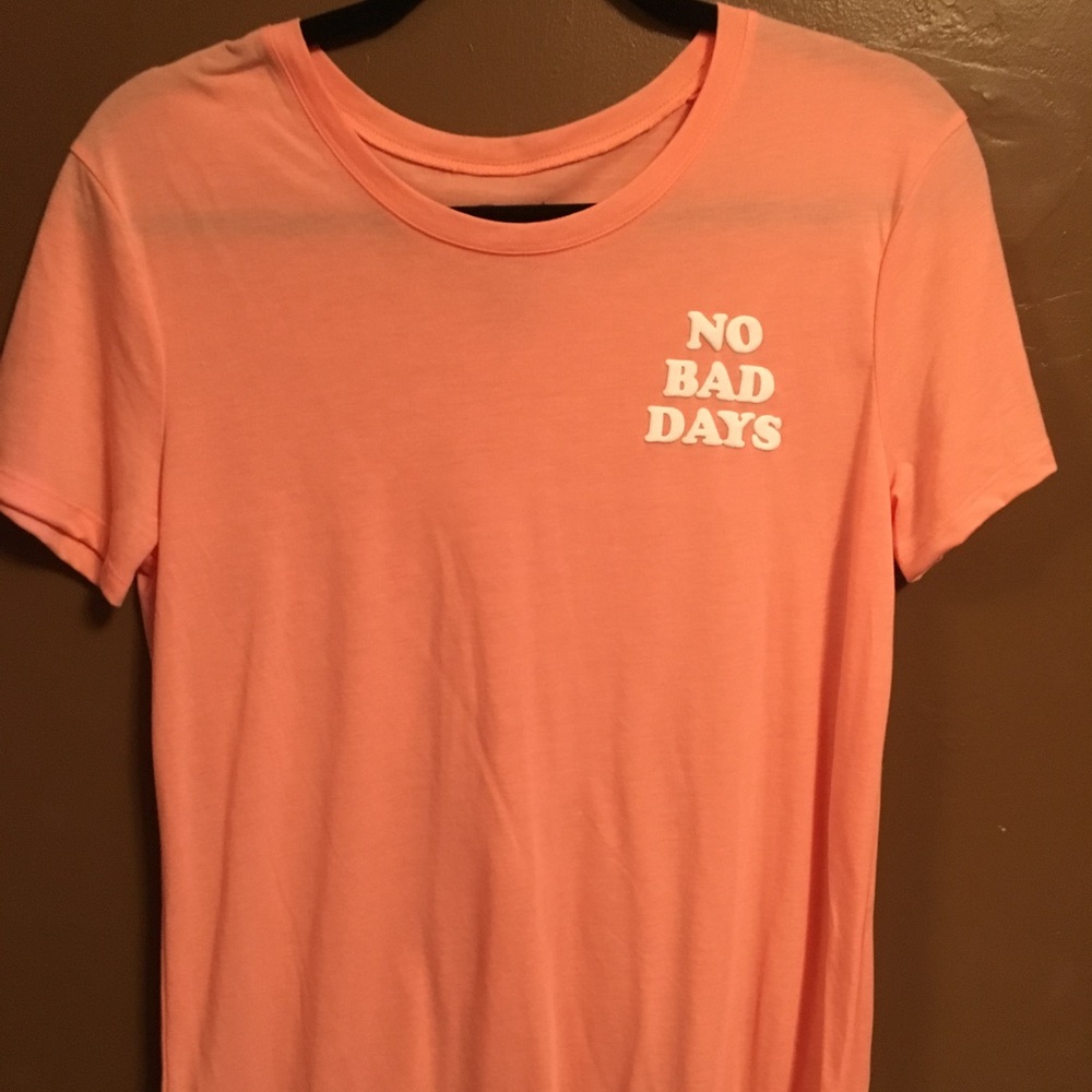 Peach Colored T-Shirt with quote
