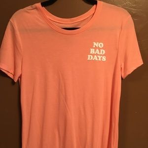 Peach Colored T-Shirt with quote