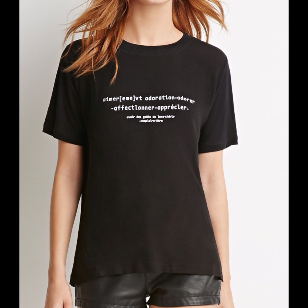 Forever 21 graphic tee