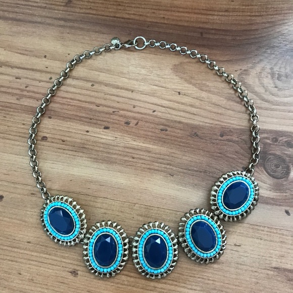 J. Crew Jewelry - ‼️SALE‼️ J. Crew Statement Bib Chunky Necklace