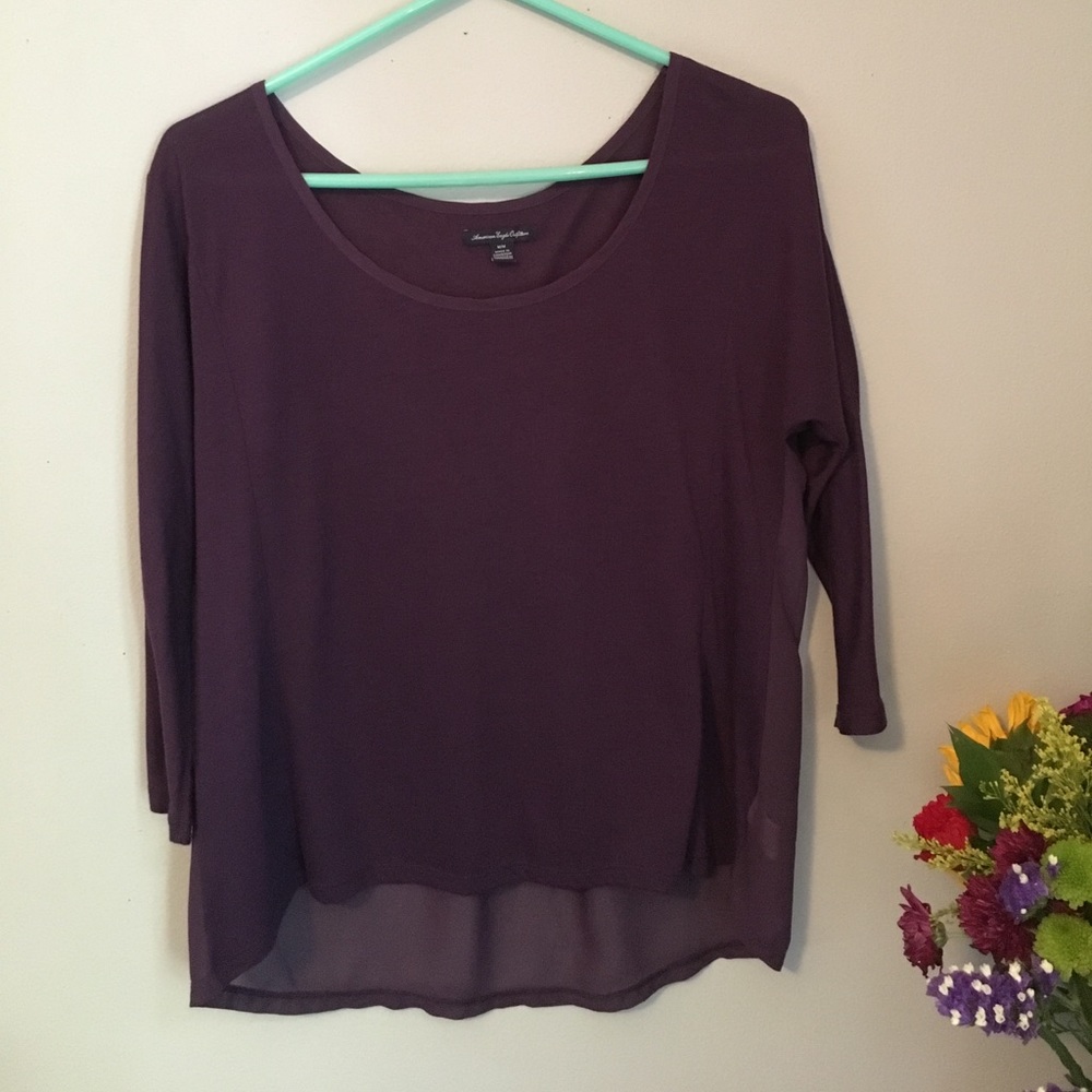 AE 3/4 sleeve shirt. Size medium.