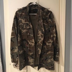 Camo utility jacket