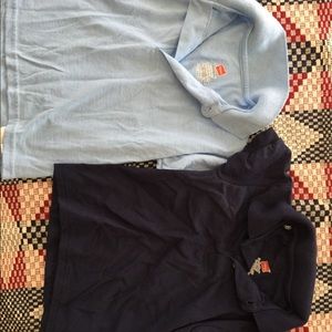 Hanes 4t  NWOT polos .