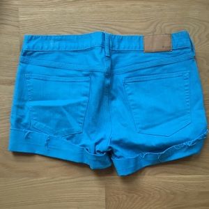 Madewell shorts (blue)