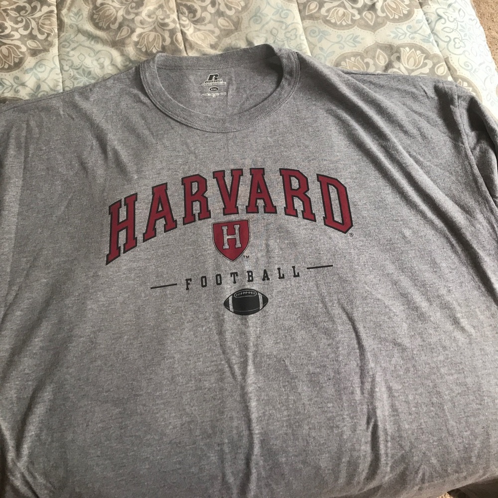 Harvard football tshirt
