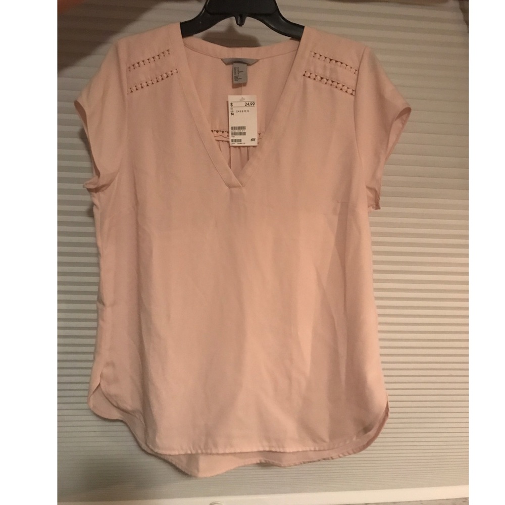 H&M Short Sleeve Blouse
