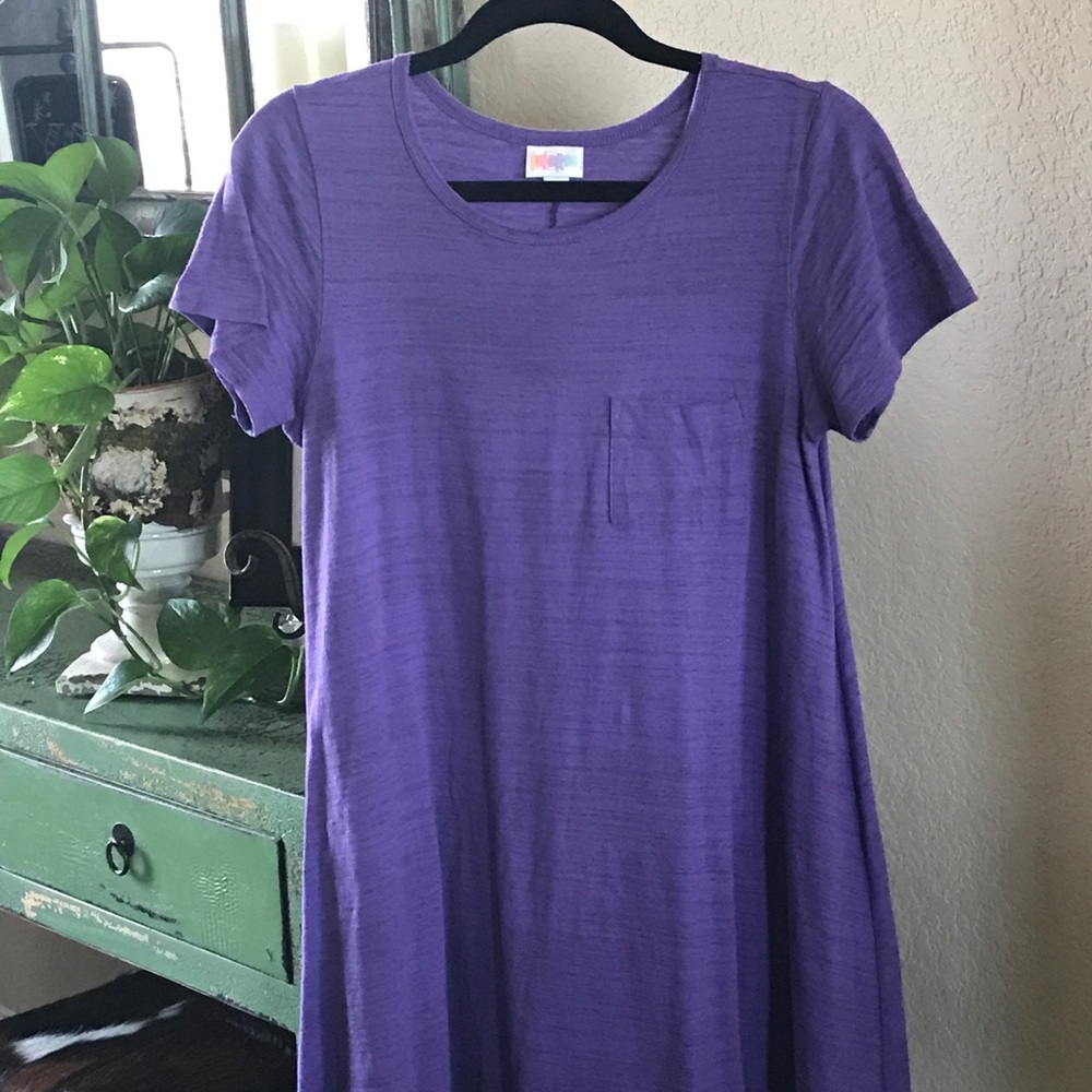 LuLaRoe XXS Purple Carly