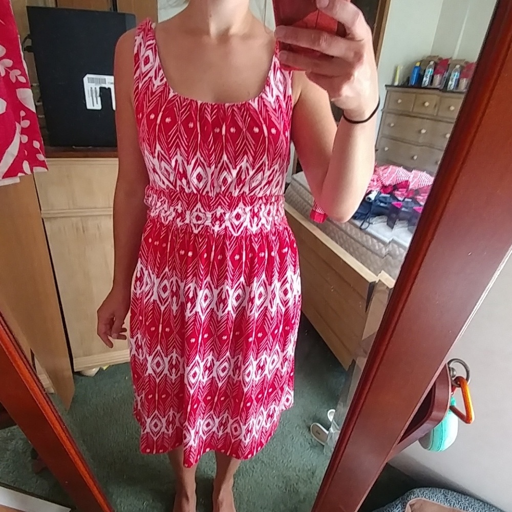 Red Sun Dress