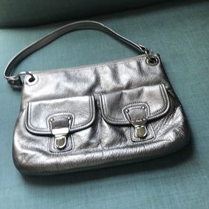 Coach metallic handbag