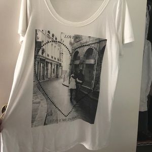 Love Me or Leave Me in Paris t-shirt