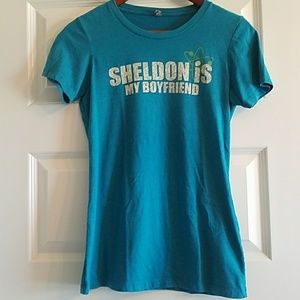 "Sheldon is my Boyfriend" Big Bang Theory T-Shirt