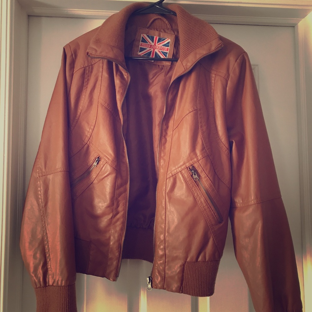 Leather jacket