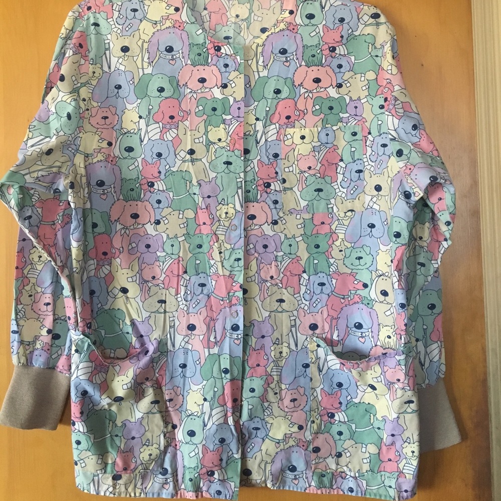 Puppy Scrub Jacket