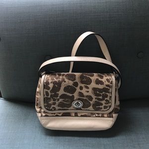 Small coach cross body bag