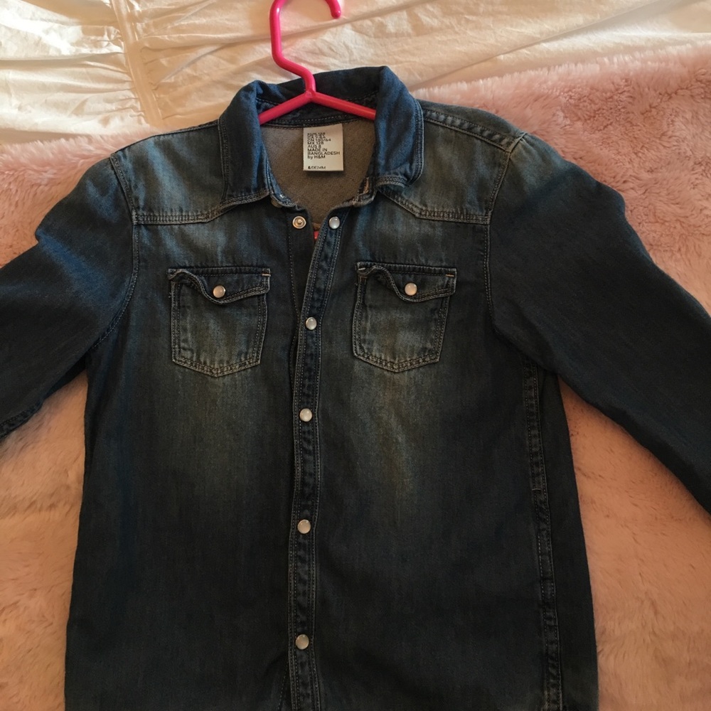 Girls Denim button down