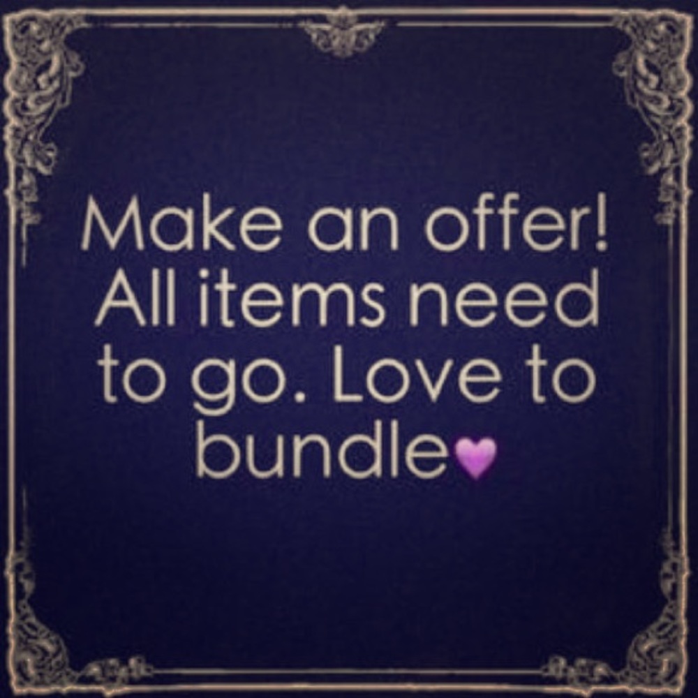 Everything needs to go! Make me offers! 💕💕💕
