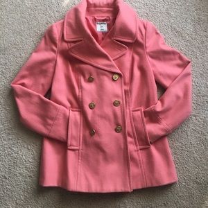 Old navy pink pea coat