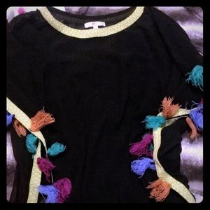 Tassel top/ cover up