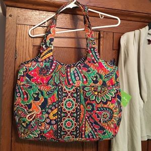 NWT Laptop Carryall Venetian Paisley Vera Bradley