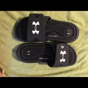 Under Armor boys slides .