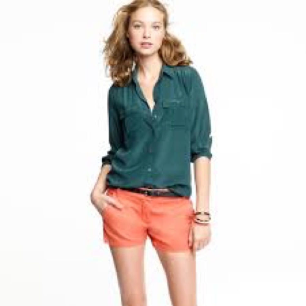 J crew broken-in 3" chino shorts