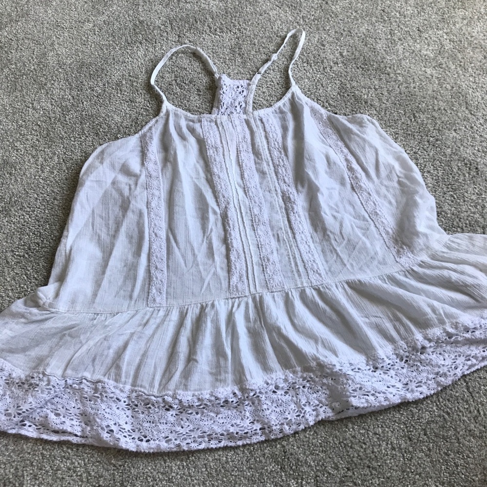White tank top