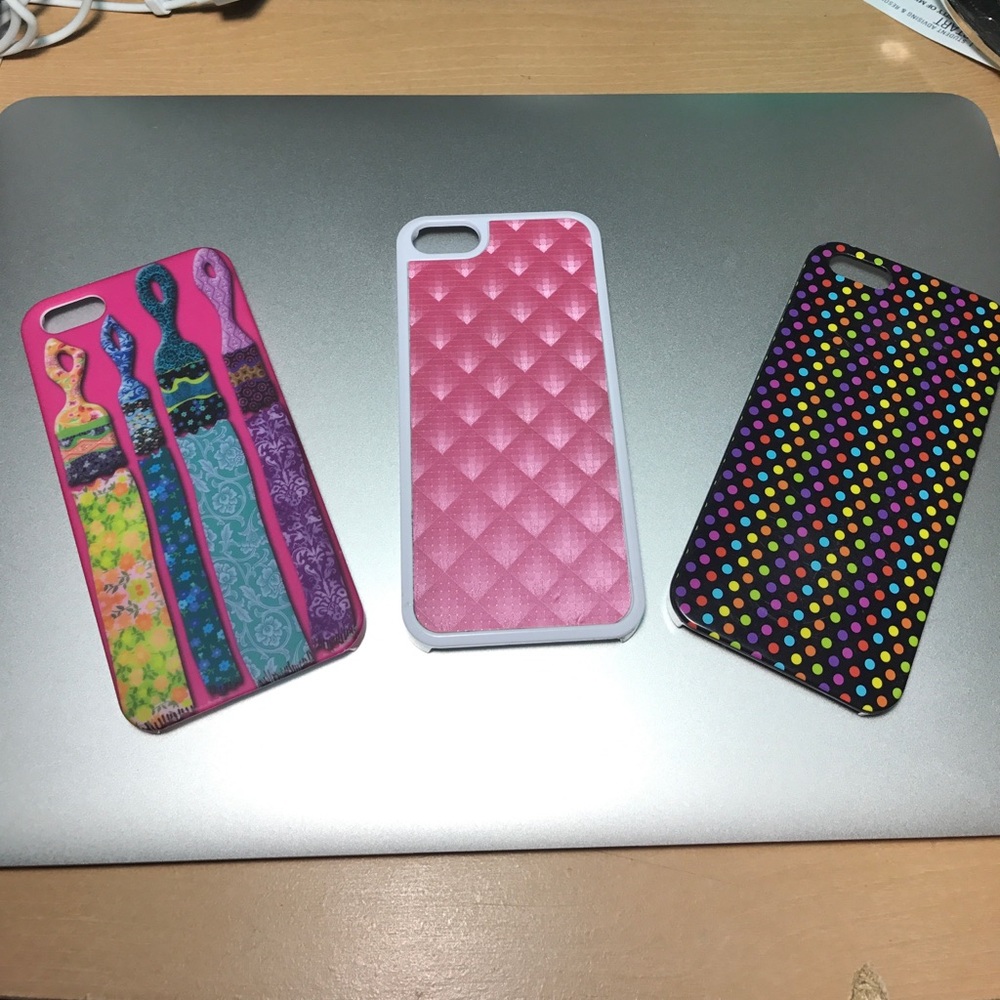 Set of 3 iPhone 5/5s Cases