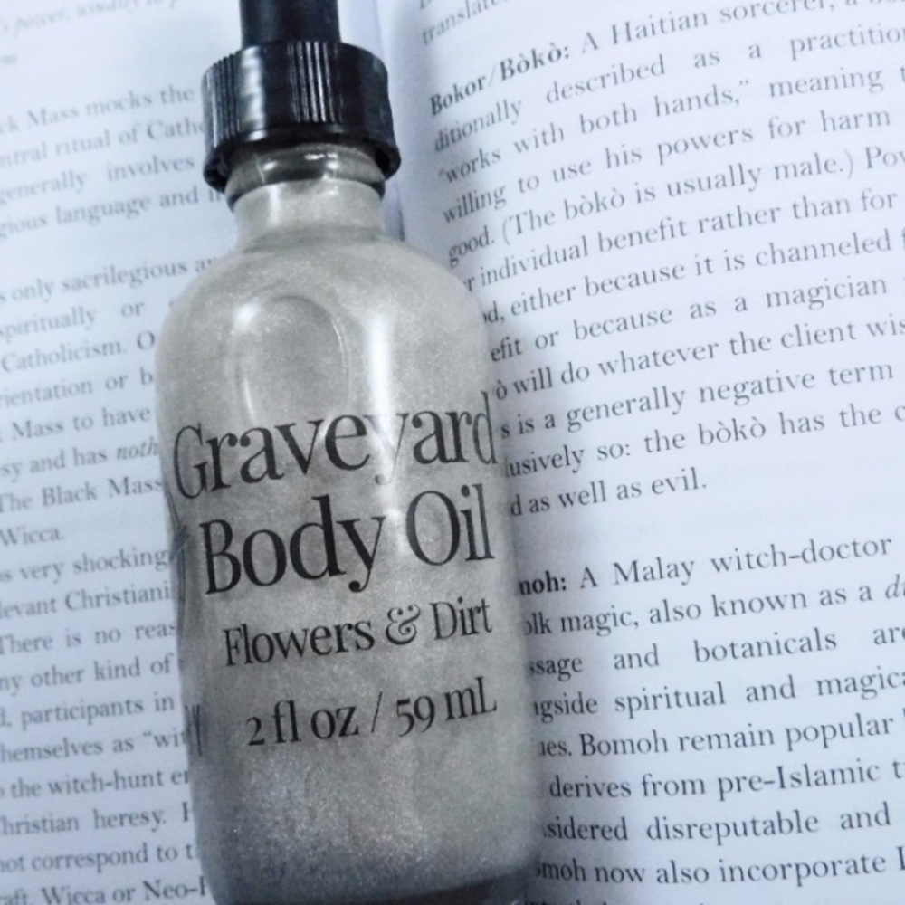 Witch baby soap graveyard body oil