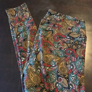Paisley LuLaRoe Leggings
