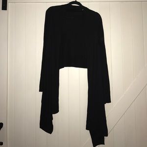 BCBG wrap sweater. Wear it multiple ways!