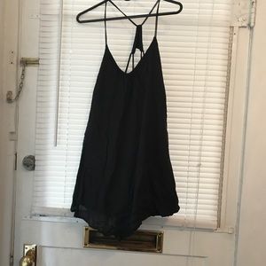 Beachy black dress