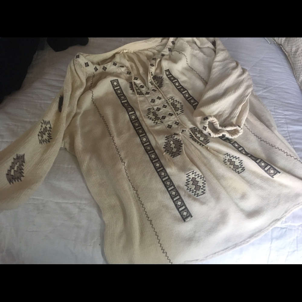 Boho Tribal blouse