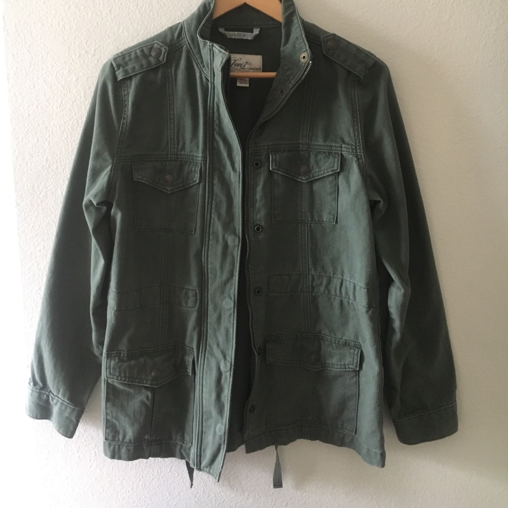 Levi's Olive Green Military Jacket