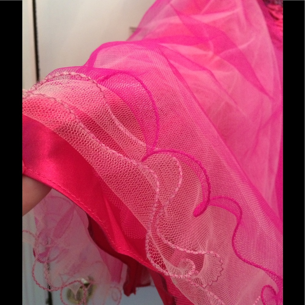 Blush Prom Style # 9279 Pink One Shoulder Cocktail Dress size 2 - Picture 11 of 12