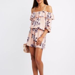 Charlotte Russe Floral Romper