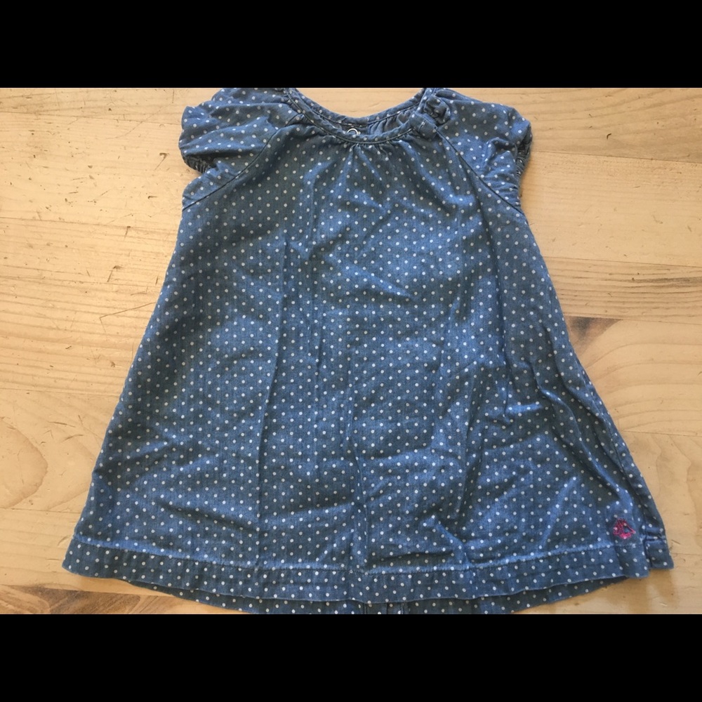Petit Bateau polka dot dress 6mo