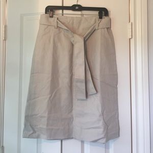 J. Crew tie waist skirt