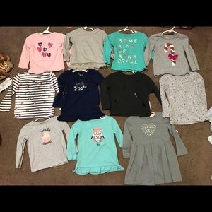 Girls toddler 2t shirt lot