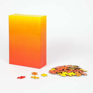 Gradient Puzzle - Red/Yellow