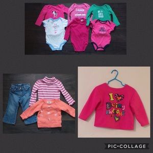 Toddler Girls Clothing Bundle 18 months