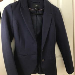 Navy blue blazer