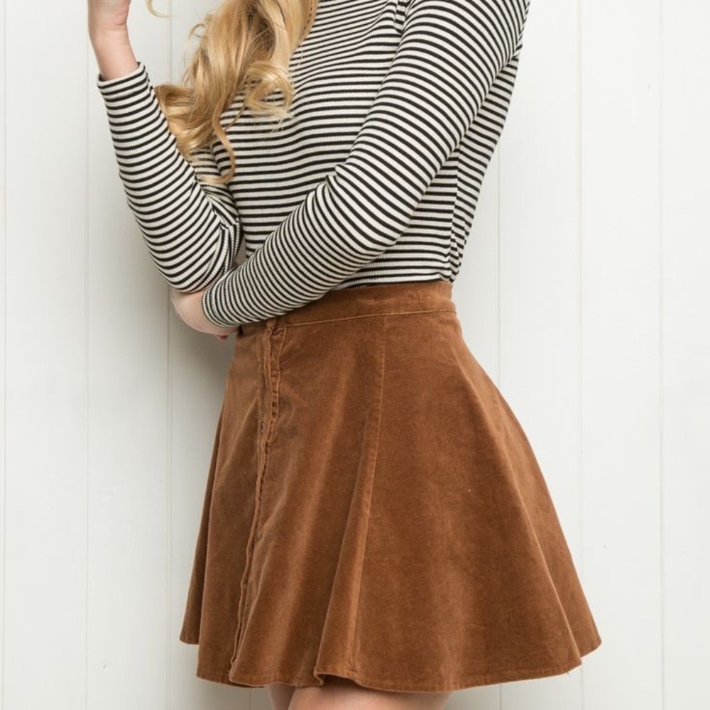 Brandy Melville Brya corduroy skirt