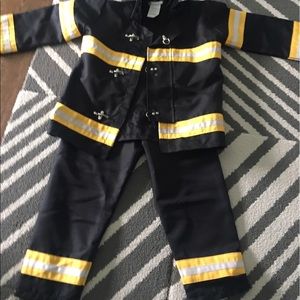 Pottery Barn Kids Fireman Costume with Hat