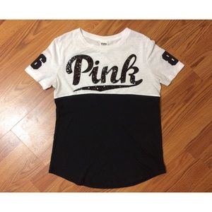 VS PINK Sequin Tee