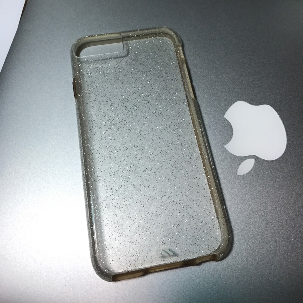 Transparent Gold Shimmery IPhone 6/6s Case